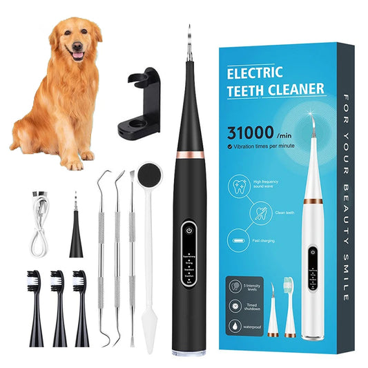 Premium Ultrasonic Pet Dental Scaler & Cleaner Kit